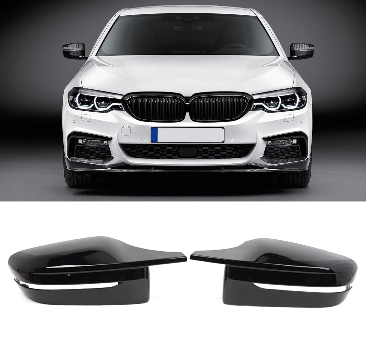 Mulcort 2 Stück Seitenspiegelabdeckungen, Seite Spiegel Abdeckung Außerhalb Gehäuse Spiegel Abdeckung Kappe Kompatibel mit BMW 3 Serie G20 2019-2022 OEM 51167422719 51167422720 Mulcort 2 Stück Seitenspiegelabdeckungen, Seite Spiegel Abdeckung Außerhalb Gehäuse Spiegel Abdeckung Kappe Kompatibel mit BMW 3 Serie G20 2019-2022 OEM 51167422719 51167422720 von Mulcort