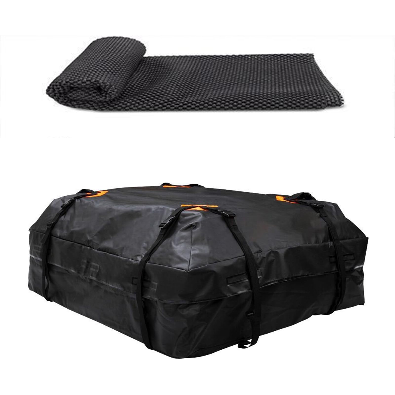 Mulcort Auto Dach wasserdichte Ladetasche Universal Gepäck Tasche Lagerung Eimer Tasche für Reisen Camping mit Anti-Rutsch-Matte von Mulcort