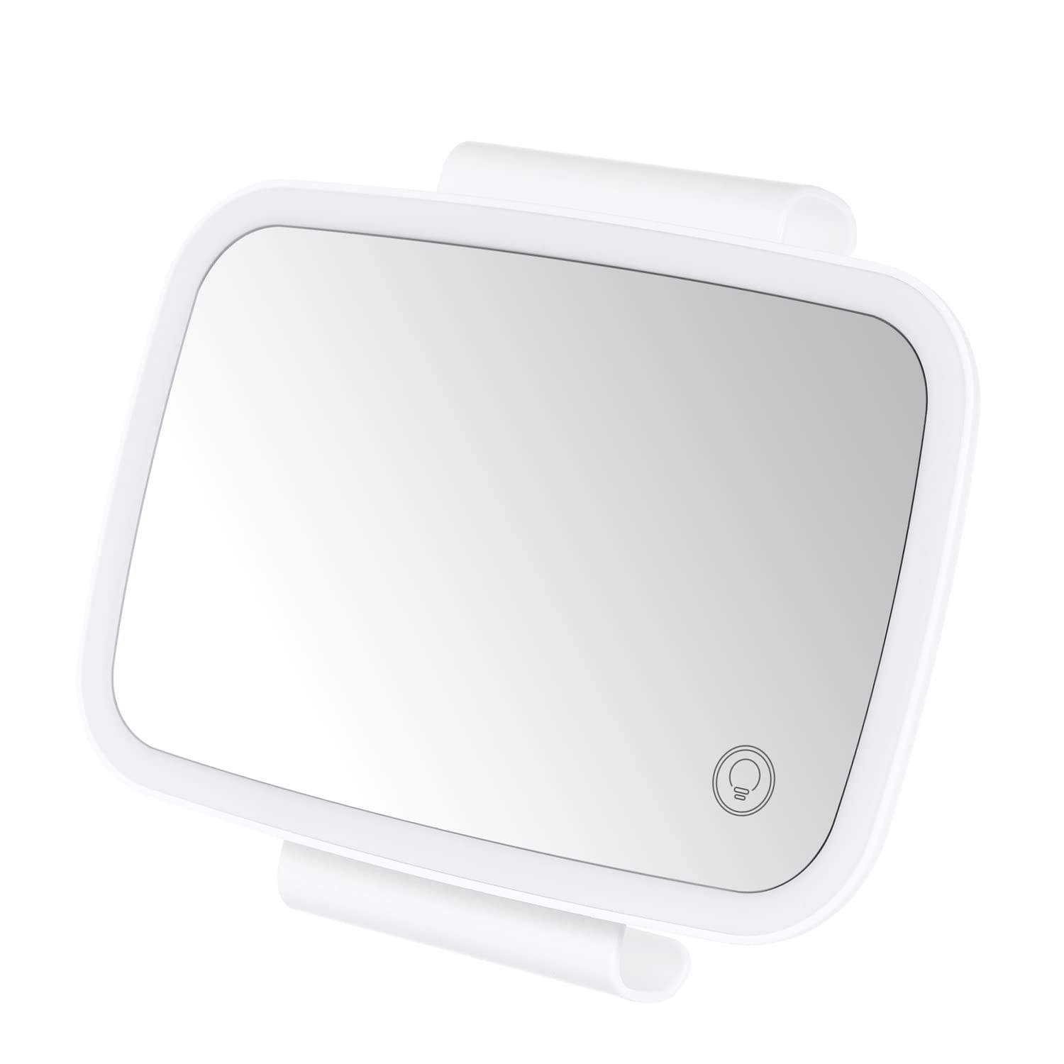 Mulcort Auto Sonnenblende Spiegel mit LED-Lichtern Make-up Sonnenschutz Kosmetikspiegel Verstellbarer Kosmetikspiegel Clip auf Auto Touchscreen Schminkspiegel Mulcort Auto Sonnenblende Spiegel mit LED-Lichtern Make-up Sonnenschutz Kosmetikspiegel Verstellbarer Kosmetikspiegel Clip auf Auto Touchscreen Schminkspiegel von Mulcort