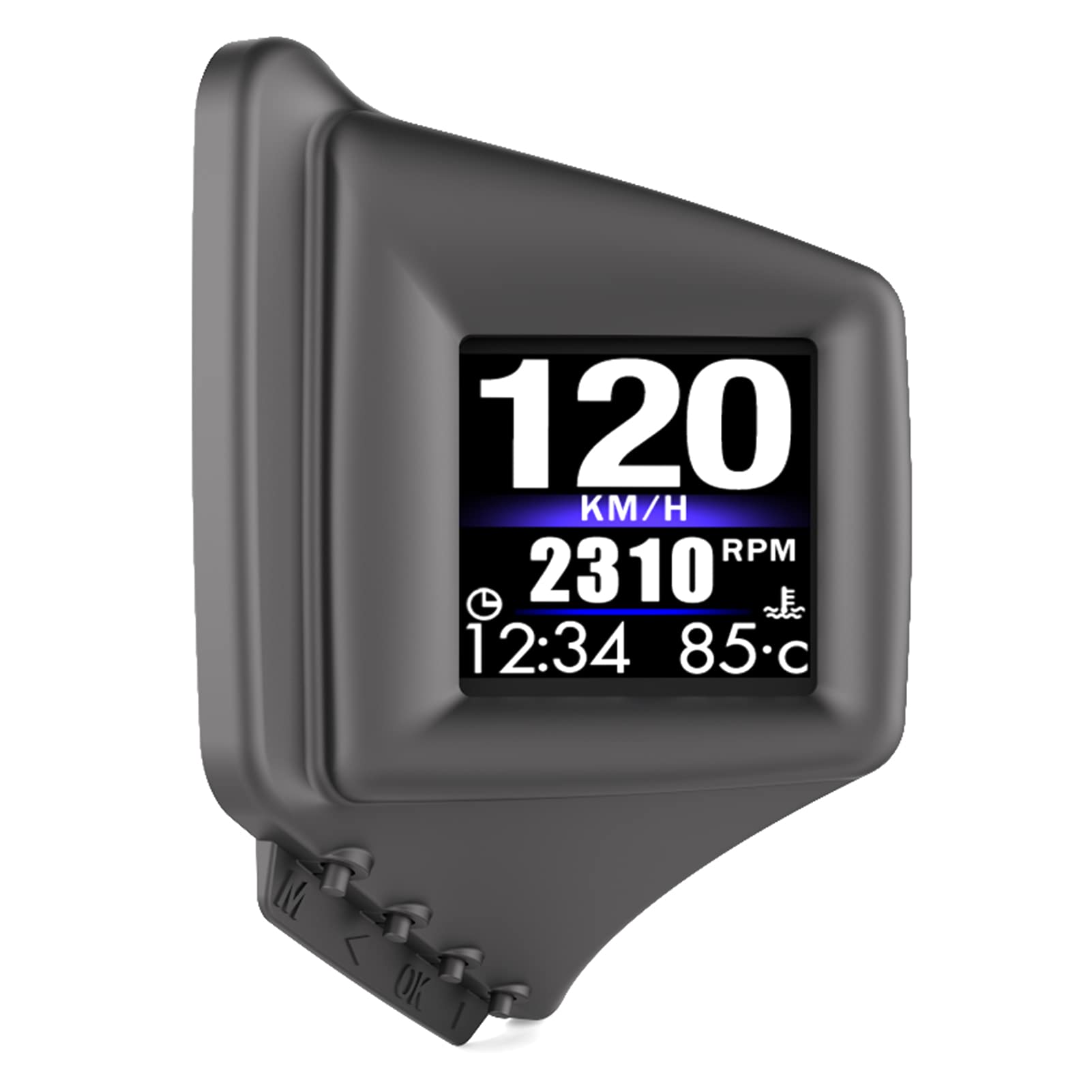 Mulcort Car Head up Display, OBD+GPS Smart Gauge High Definition Speedometer Car Diagnostic Tool OBD Fault Code Elimination Safe Driving Computer Overspeed Fault Alarm for All Vehicles Mulcort Car Head up Display, OBD+GPS Smart Gauge High Definition Speedometer Car Diagnostic Tool OBD Fault Code Elimination Safe Driving Computer Overspeed Fault Alarm for All Vehicles von Mulcort