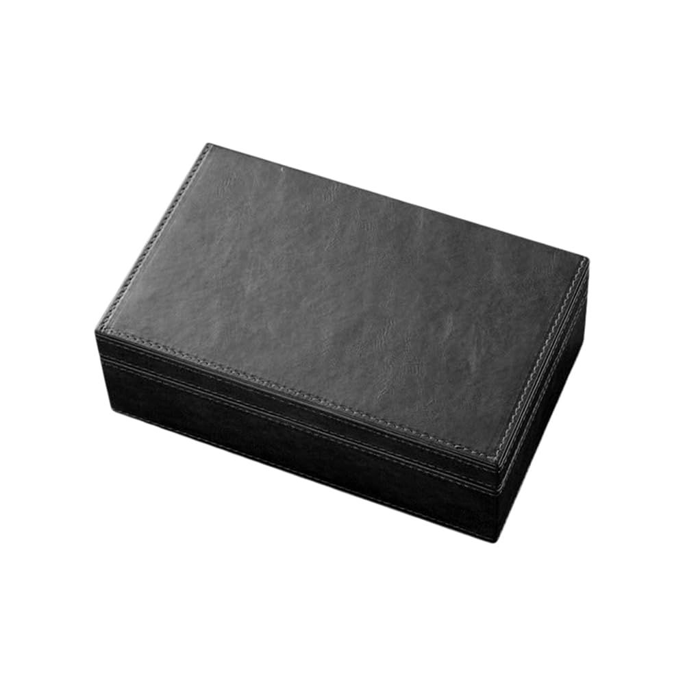 Mulcort Faraday-Box, Leder-RFID-Signalblockierschild-Box, Signalblocker, Anti-Diebstahl-Signalblockierkäfig für Auto-Schlüsselanhänger-Telefon (Hellgrau) von Mulcort