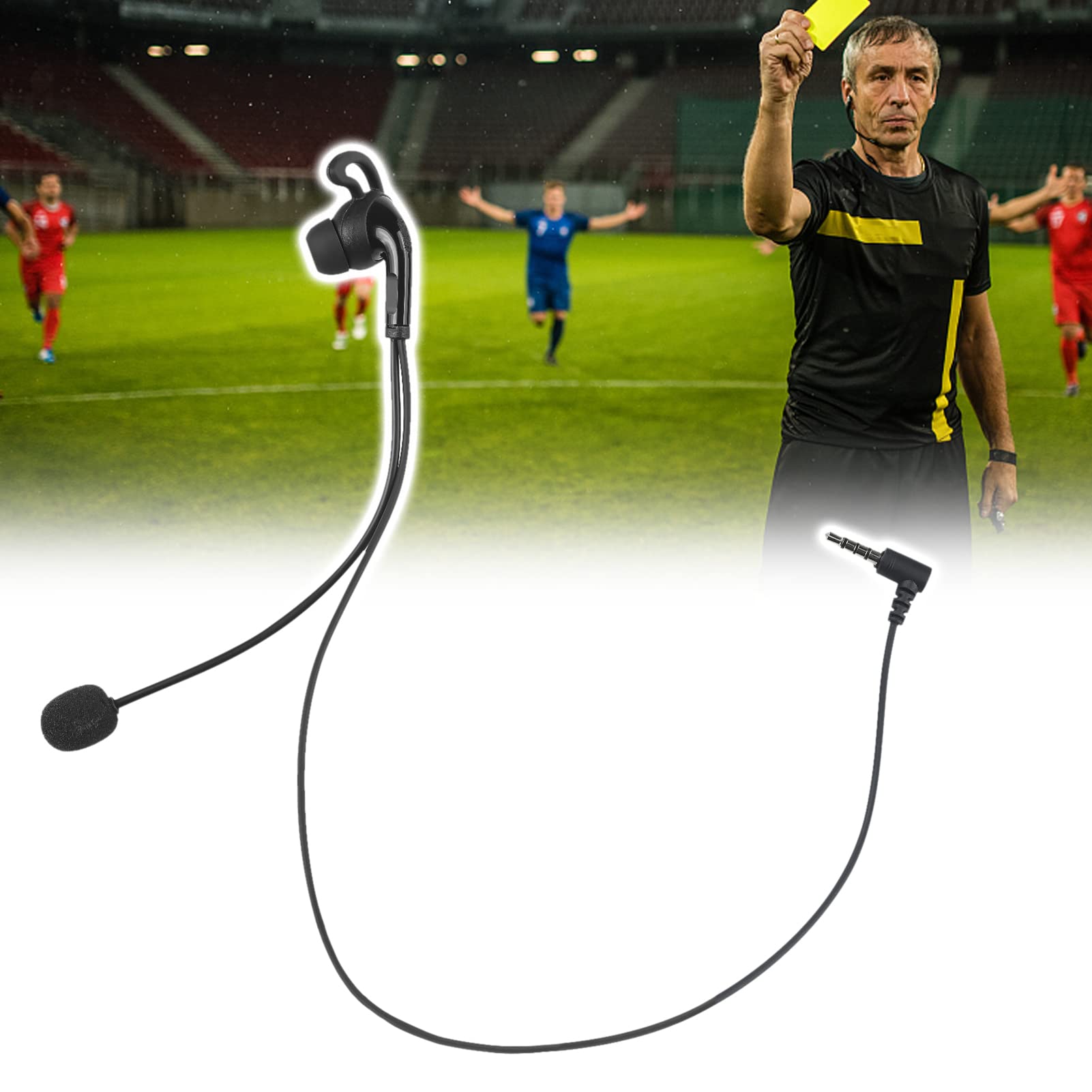 Mulcort Referee Headset, In-Ear Headphone with Microphone Replacement for V6 Pro/ V6C/ V4 Plus/ V4C Plus/FBIM Intercom Mulcort Referee Headset, In-Ear Headphone with Microphone Replacement for V6 Pro/ V6C/ V4 Plus/ V4C Plus/FBIM Intercom von Mulcort