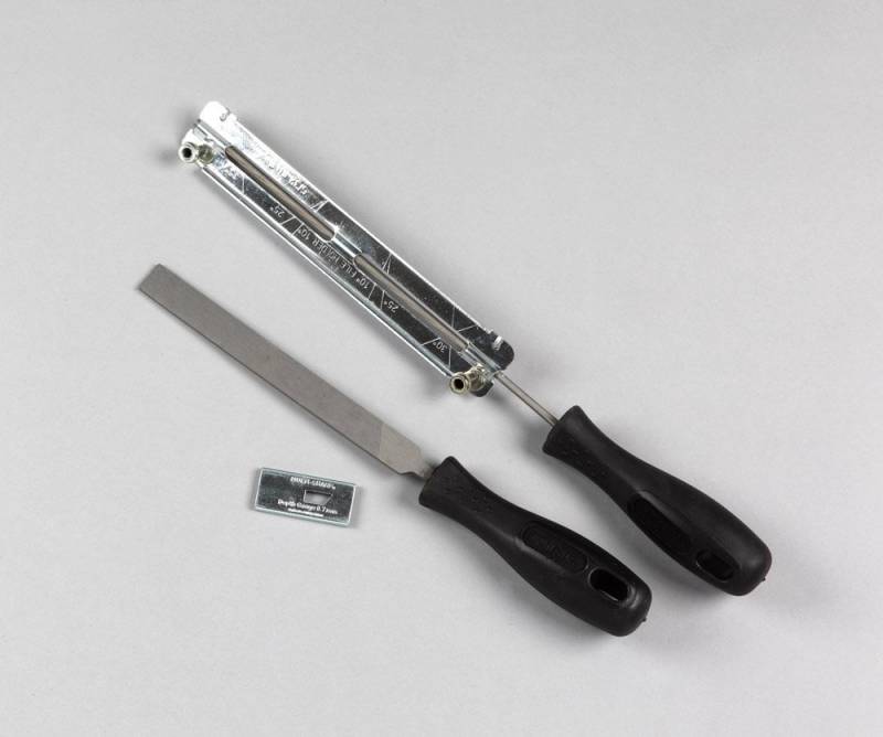 Multi-Sharp 1702 Schleifset für Motorsägen/Kettensägen (4.0mm 5/32“) 0.375“ Neigung von MULTI-SHARP