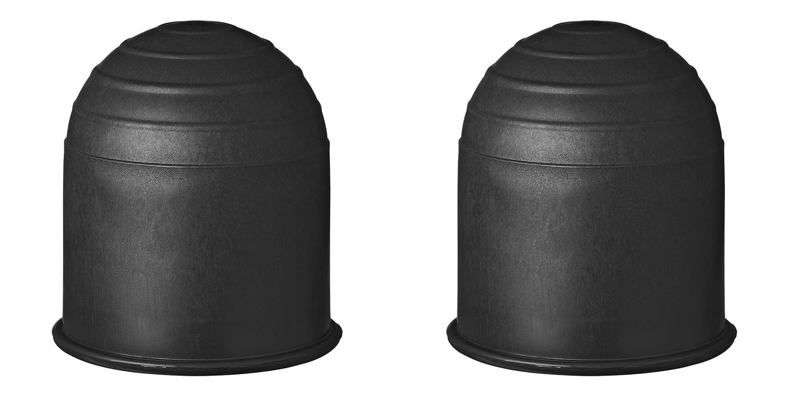 Multibros 2er Pack Abdeckkappen Schwarz für Anhängerkupplung | Universal Kugelkopf-Schutzkappen aus Kunststoff | Schutz vor Witterung, Korrosion & Schmutz | Für 50mm Anhängerkupplung Multibros 2er Pack Abdeckkappen Schwarz für Anhängerkupplung | Universal Kugelkopf-Schutzkappen aus Kunststoff | Schutz vor Witterung, Korrosion & Schmutz | Für 50mm Anhängerkupplung von MultiBros