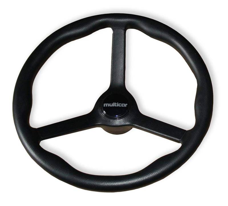 Multicar Lenkrad, 3-Speichen, Schwarz, PKW, M25 von Multicar