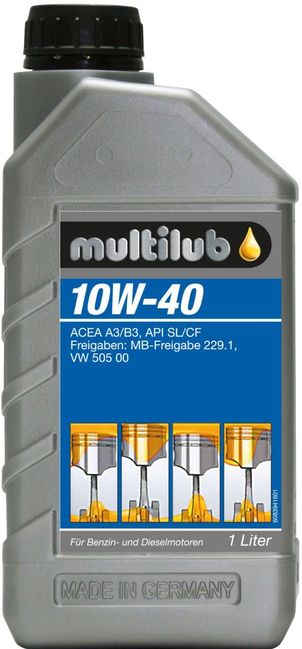 Multilub Motoröl 10W-40 1L Motoröl von Multilub