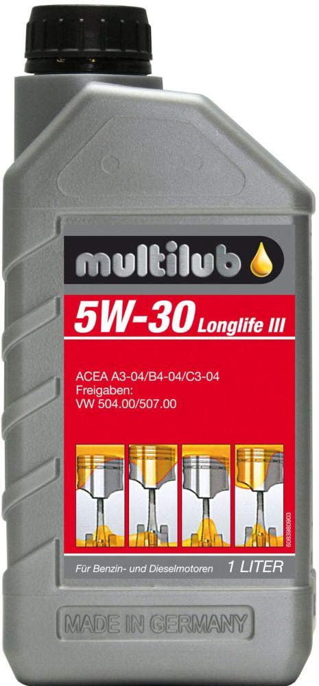 Multilub Motoröl 5W-30 Longlife III 1L Motoröl von Multilub