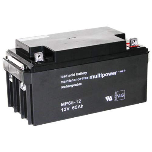Multipower Bleiakku MP65-12 12,0Volt 65,0Ah mit M6 Schraubanschluss von Multipower
