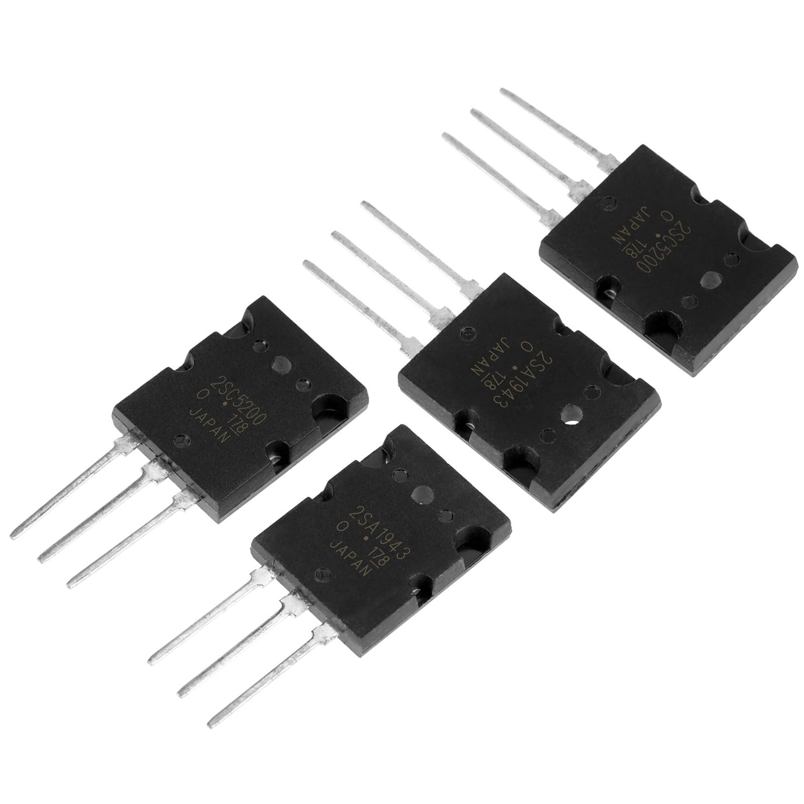 2SA1943 2SC5200 High Power Abgestimmtes Audio Transistor Silicon Precision Ersatz Schwarz 5 Paar 10 Stk 2SA1943 2SC5200 High Power Abgestimmtes Audio Transistor Silicon Precision Ersatz Schwarz 5 Paar 10 Stk von Mumusuki