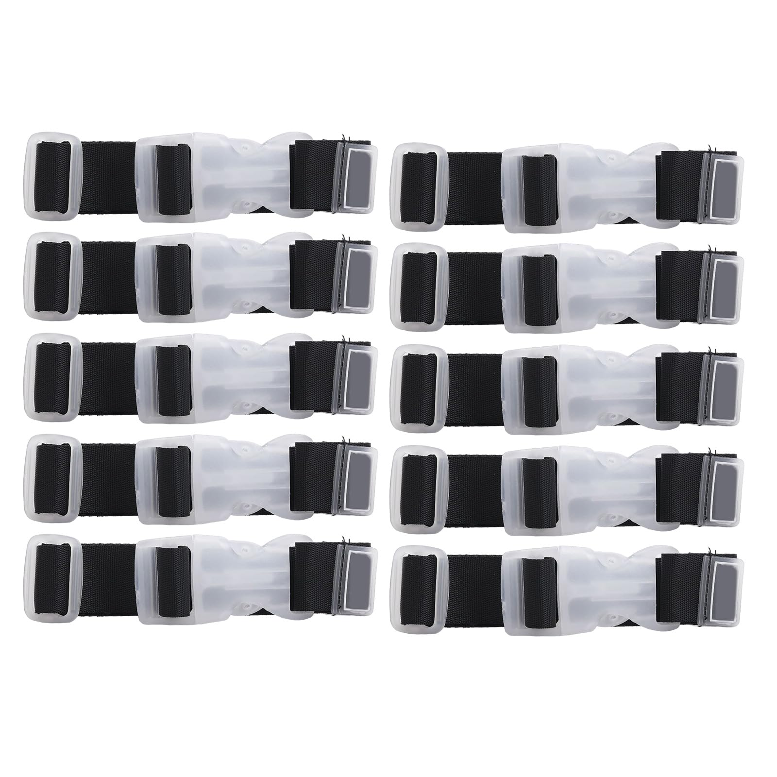 10 x Nylon-Gurt mit verstellbarer Länge für Outdoor-Enthusiasten, Koffergürtel, Gepäckgurte für kleine Gegenstände 10 x Nylon-Gurt mit verstellbarer Länge für Outdoor-Enthusiasten, Koffergürtel, Gepäckgurte für kleine Gegenstände von Mumuve