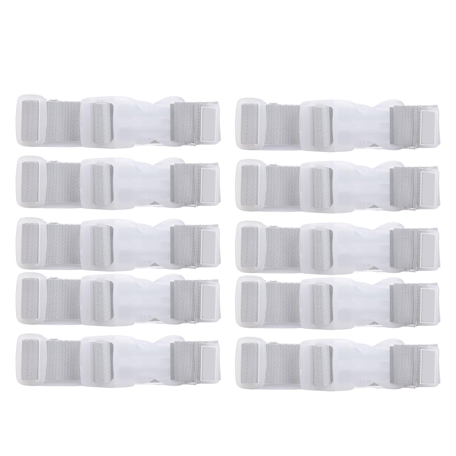 10 x Nylon-Gurt mit verstellbarer Länge für Outdoor-Enthusiasten, Koffergürtel, Gepäckgurte für kleine Gegenstände 10 x Nylon-Gurt mit verstellbarer Länge für Outdoor-Enthusiasten, Koffergürtel, Gepäckgurte für kleine Gegenstände von Mumuve