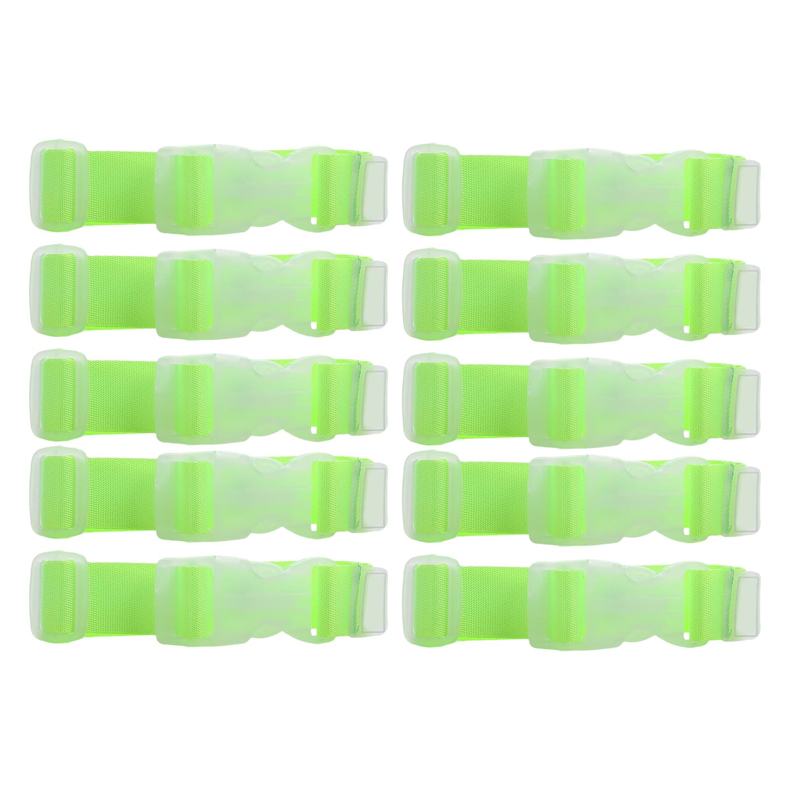 10 x Nylon-Gurt mit verstellbarer Länge für Outdoor-Enthusiasten, Koffergürtel, Gepäckgurte für kleine Gegenstände 10 x Nylon-Gurt mit verstellbarer Länge für Outdoor-Enthusiasten, Koffergürtel, Gepäckgurte für kleine Gegenstände von Mumuve