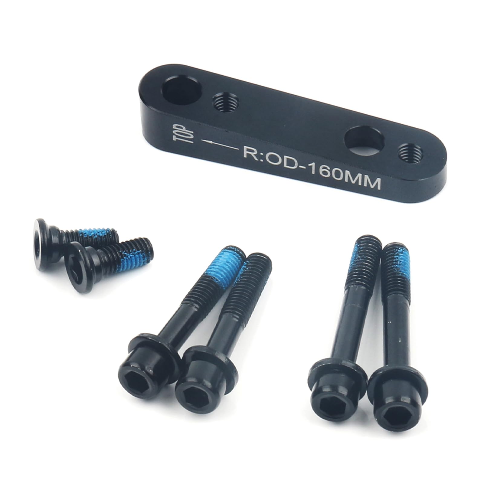 Rennrad-Scheibenbremsen-Adapter, flache Halterung, Set für Scheibenbremsen, Rotoradapter, Rennradbremsenzubehör Rennrad-Scheibenbremsen-Adapter, flache Halterung, Set für Scheibenbremsen, Rotoradapter, Rennradbremsenzubehör von Mumuve