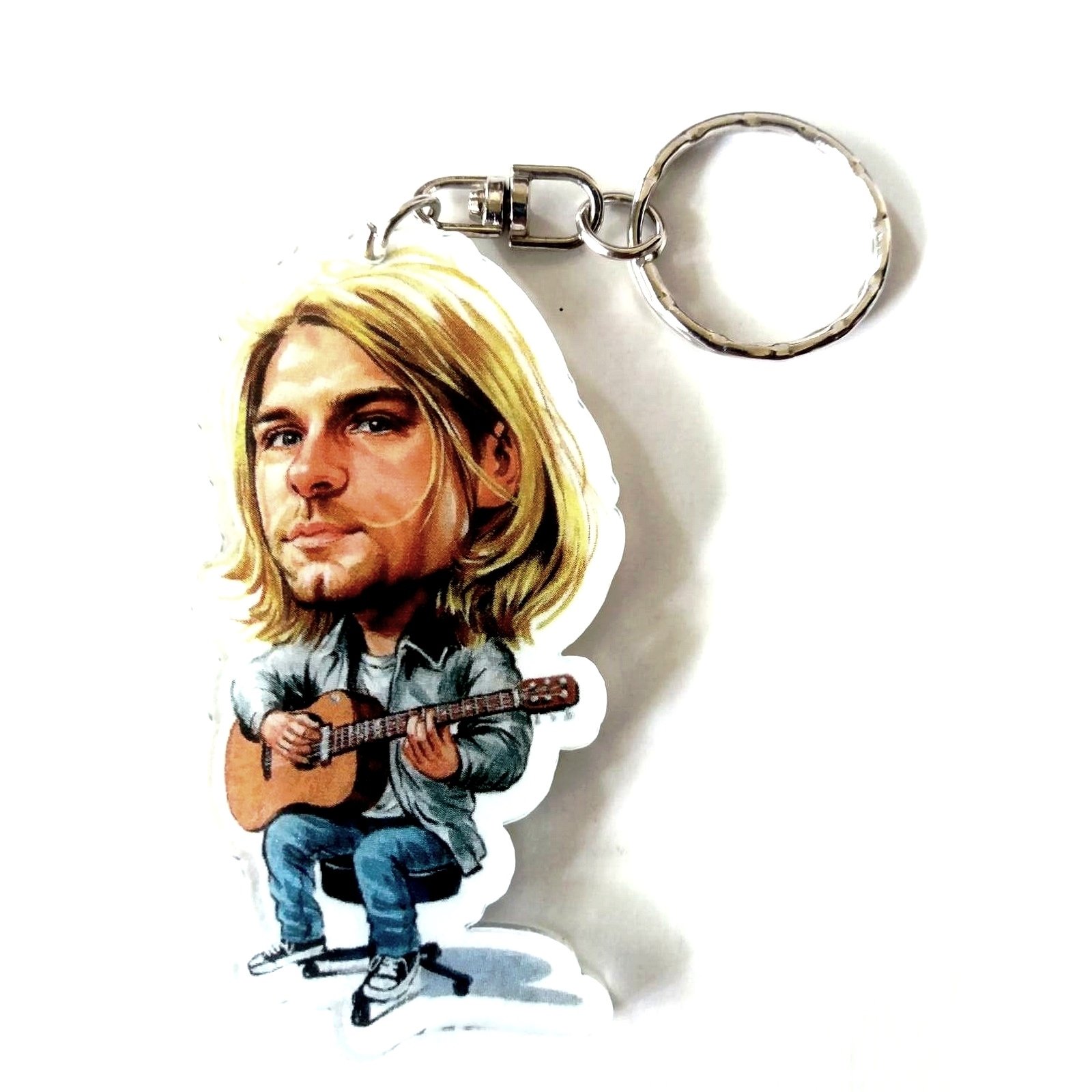 Acryl Schlüsselanhänger Karikatur Music Legends - Kurt Cobain - Nirvana Acryl Schlüsselanhänger Karikatur Music Legends - Kurt Cobain - Nirvana von Music Legend Collection