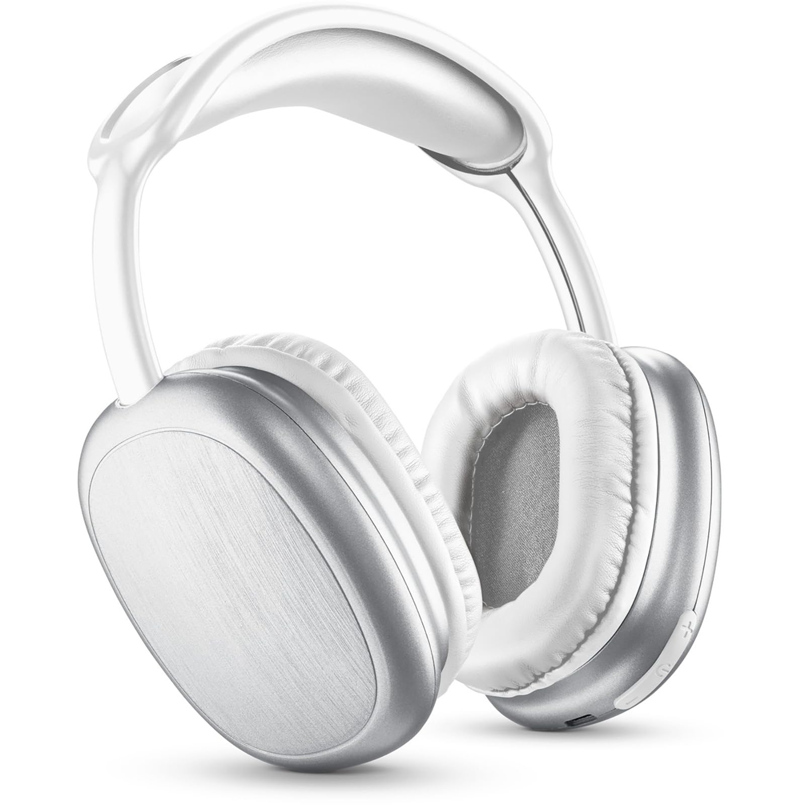 Music Sound | Bluetooth-Kopfhörer MAXI2 | Kopfhörer on Ear Bluetooth 5.0 - Play Time 22h - Charging 1,5h - Integriertes Mikrofon - Bedienelemente am Pavillon und verstellbarem Kopfband, weiße Farbe Music Sound | Bluetooth-Kopfhörer MAXI2 | Kopfhörer on Ear Bluetooth 5.0 - Play Time 22h - Charging 1,5h - Integriertes Mikrofon - Bedienelemente am Pavillon und verstellbarem Kopfband, weiße Farbe von Music Sound
