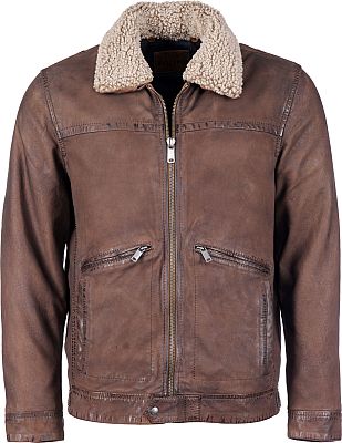 Mustang Chicago, Lederjacke - Braun - L von Mustang