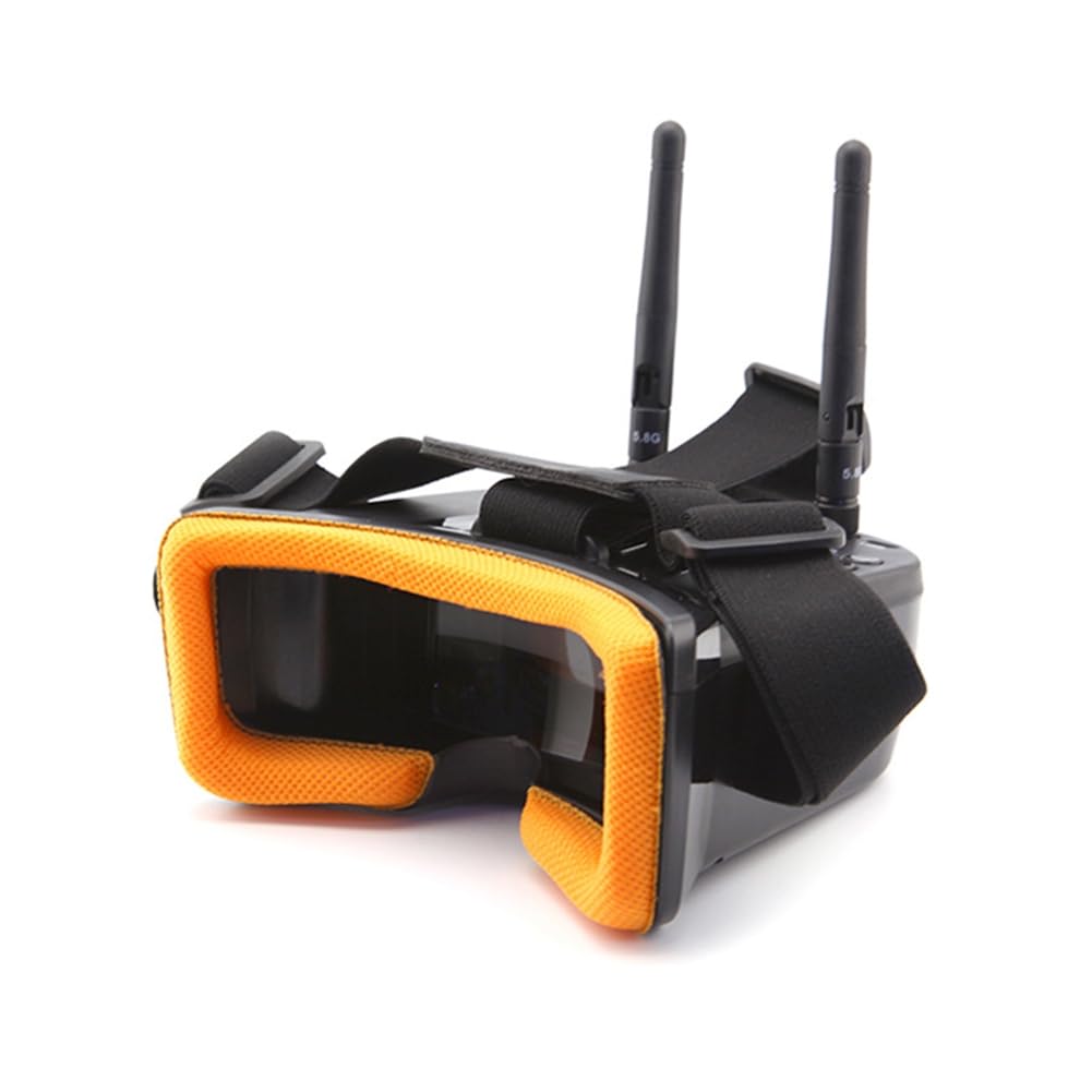 Muyilanc Mini 5.8G 40CH3 Dual-Antennen FPV-Brille Videobrille Headset mit 3-LCD-Bildschirmmonitor Kamera Muyilanc Mini 5.8G 40CH3 Dual-Antennen FPV-Brille Videobrille Headset mit 3-LCD-Bildschirmmonitor Kamera von Muyilanc
