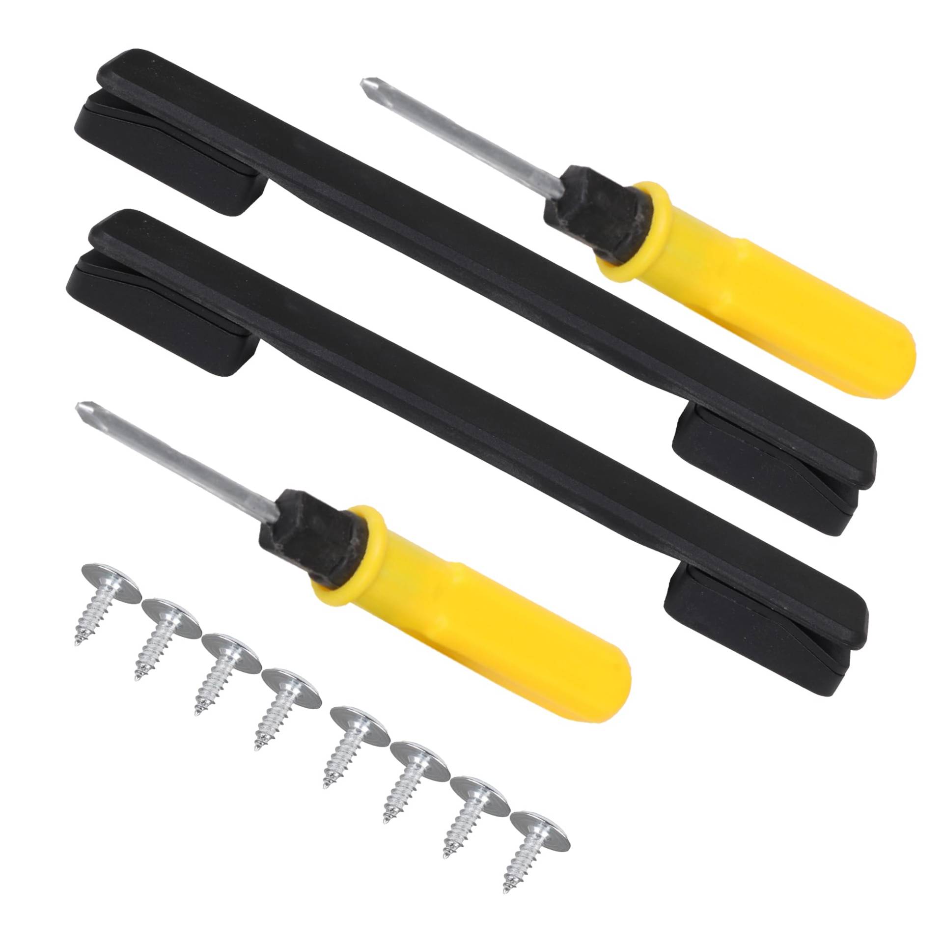 Mxfans 2 Stück schwarzer flexibler Koffergriff Tragegurt Griffteile 19,8 cm B115 Mxfans 2 Stück schwarzer flexibler Koffergriff Tragegurt Griffteile 19,8 cm B115 von Mxfans