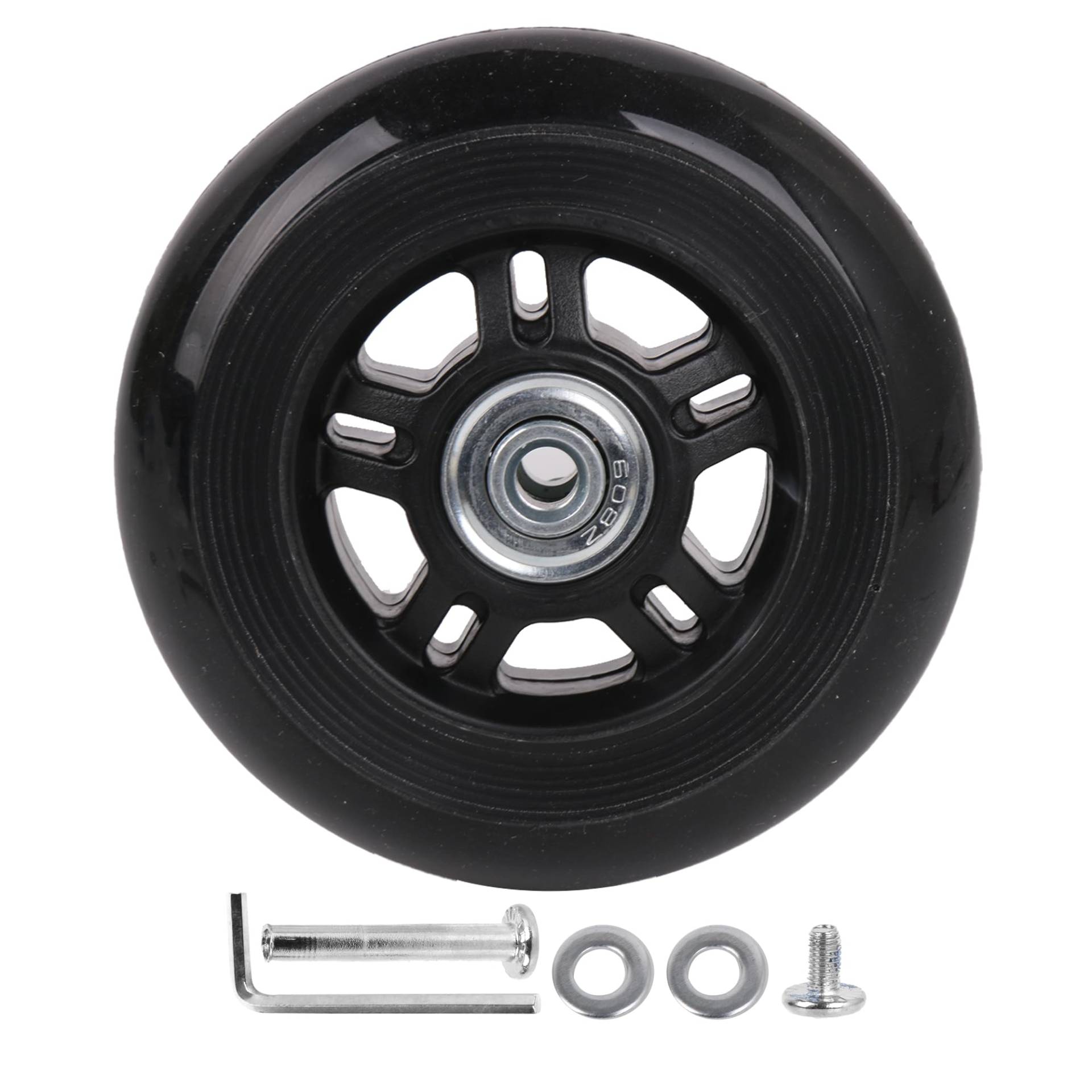 Mxfans 90mm Gepäck Koffer Ersatzräder 360 Mute Achsen Deluxe Reparatur Gummirolle mit Schrauben Mxfans 90mm Gepäck Koffer Ersatzräder 360 Mute Achsen Deluxe Reparatur Gummirolle mit Schrauben von Mxfans