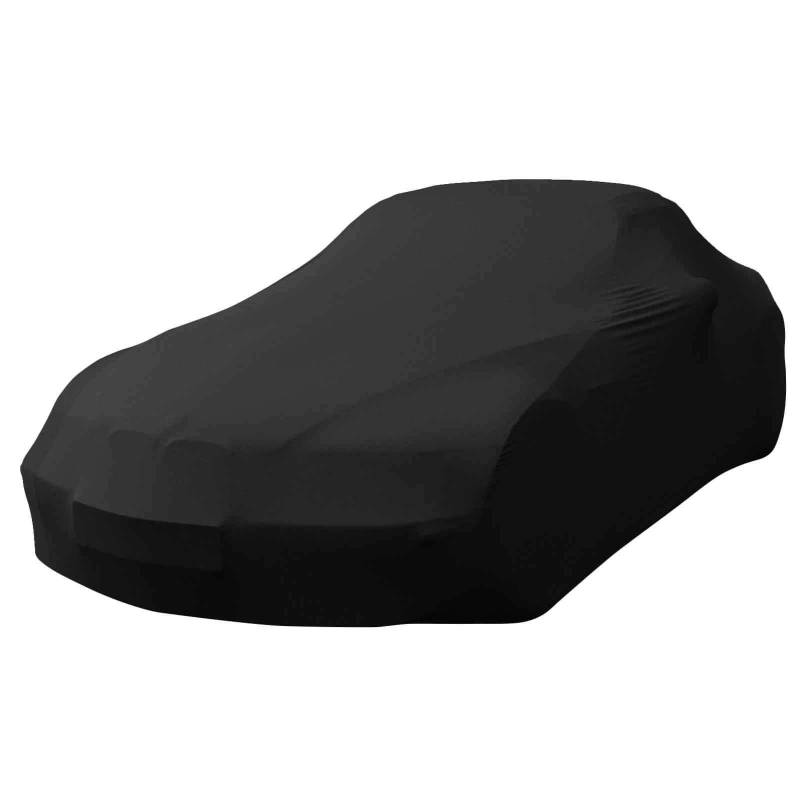 Autoplane Kompatibel mit AC Cobra MK IV 291N Premium Indoor Plane formanpassend atmungsaktiv aus Stoff in Schwarz von MyCarCover