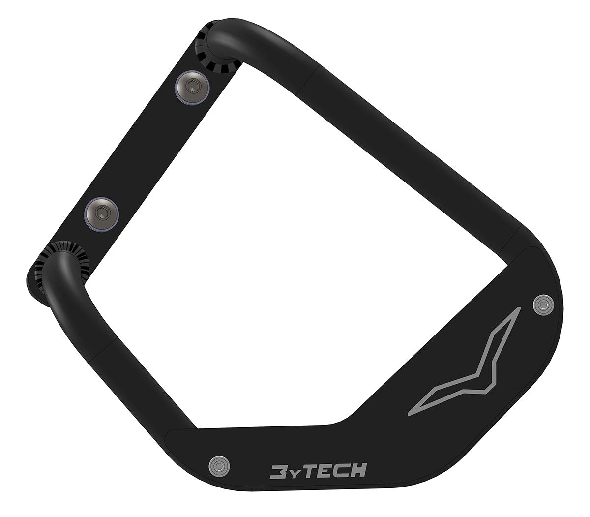 MyTech - Kardanschutz, Kardan Schutz, Schutz für Kardanantrieb schwarz aus hochfestem Stahl - V85 TT (Schwarz) von MyTech