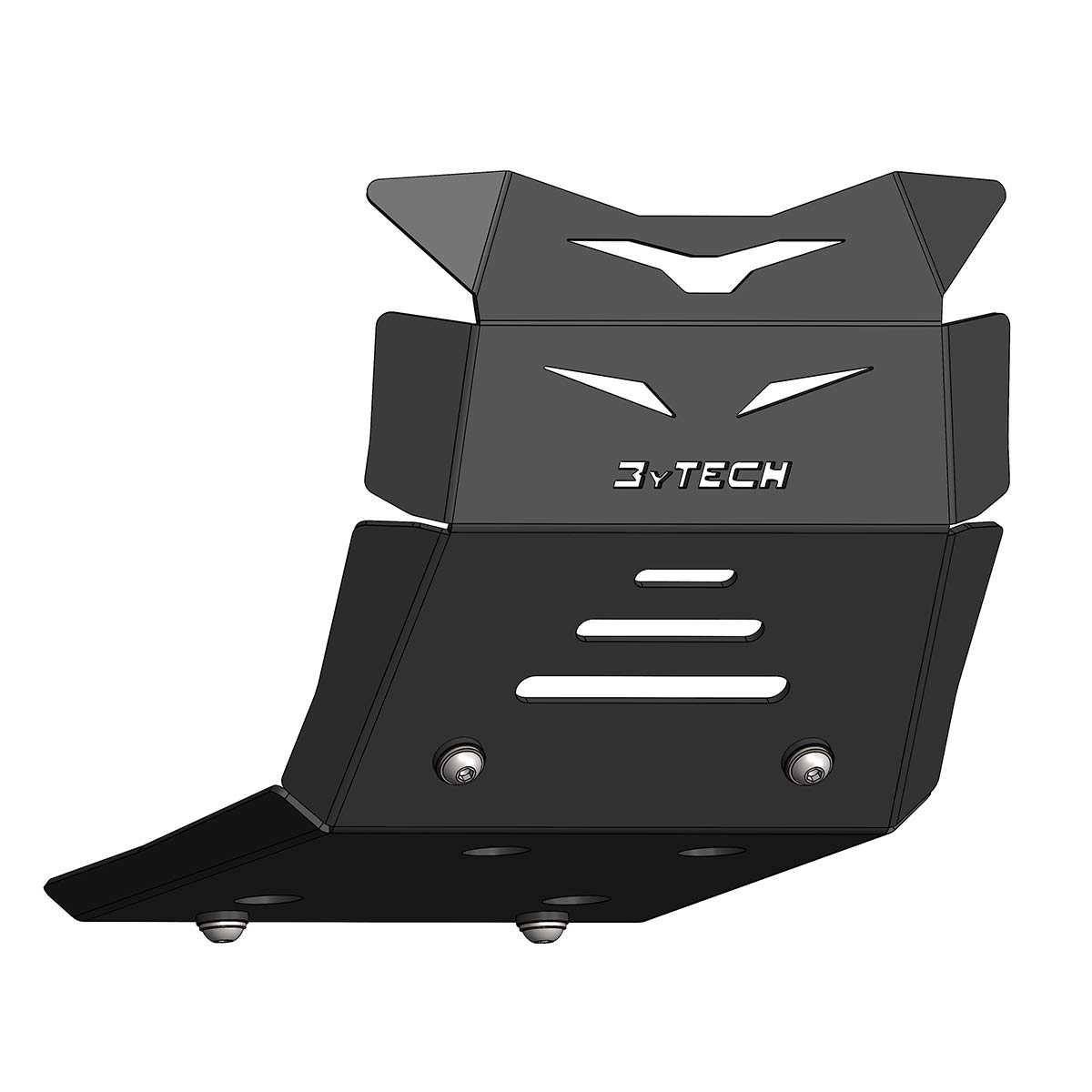 MyTech - Motorschutz aus schwarz lackiertem Aluminium - V85TT von MyTech