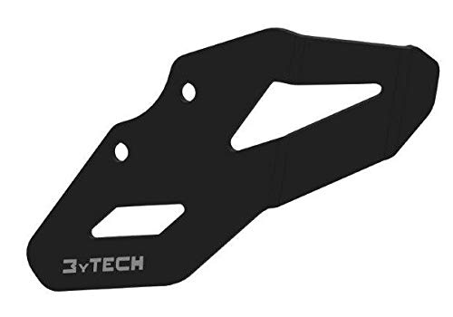 MyTech - Bremspumpenschutz, Schutz für Bremspumpe hinten aus eloxiertem hochfestem Aluminium - V85TT (Schwarz) von MyTech