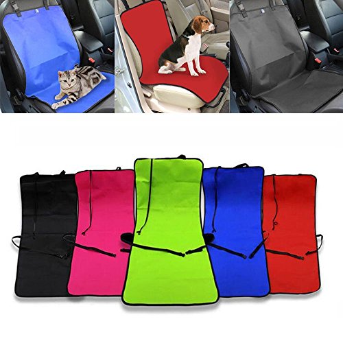 Pet Autositz Mat Single Rear Sitz Falt wasserdicht Oxford Stoff-Schalenabdeckung Hund Katze Kissen eng Automarke CO – Pilot Auto Sitz Carrier Pad gut für Reise von Myfei