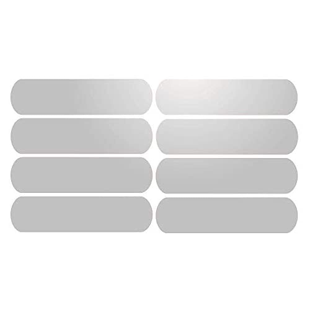 Mygoodprice Reflektierende Kreisestreifen, selbstklebend, 8 Streifen, für Helme, 2 x 8 cm, reflektierend, Weiß Mygoodprice Reflektierende Kreisestreifen, selbstklebend, 8 Streifen, für Helme, 2 x 8 cm, reflektierend, Weiß von Mygoodprice
