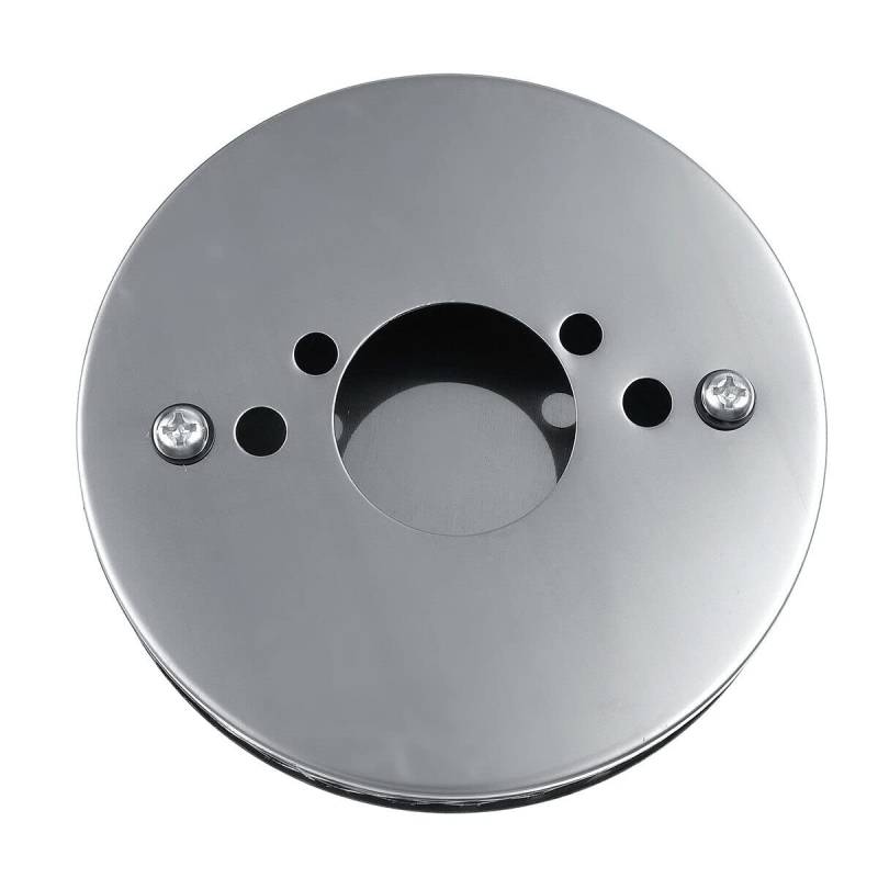 Myingaou 1 x Chrom-Pancake-Luftfilter für alle 3,8 cm SU-HS4-Vergaser, 14 x 3 cm von Myingaou