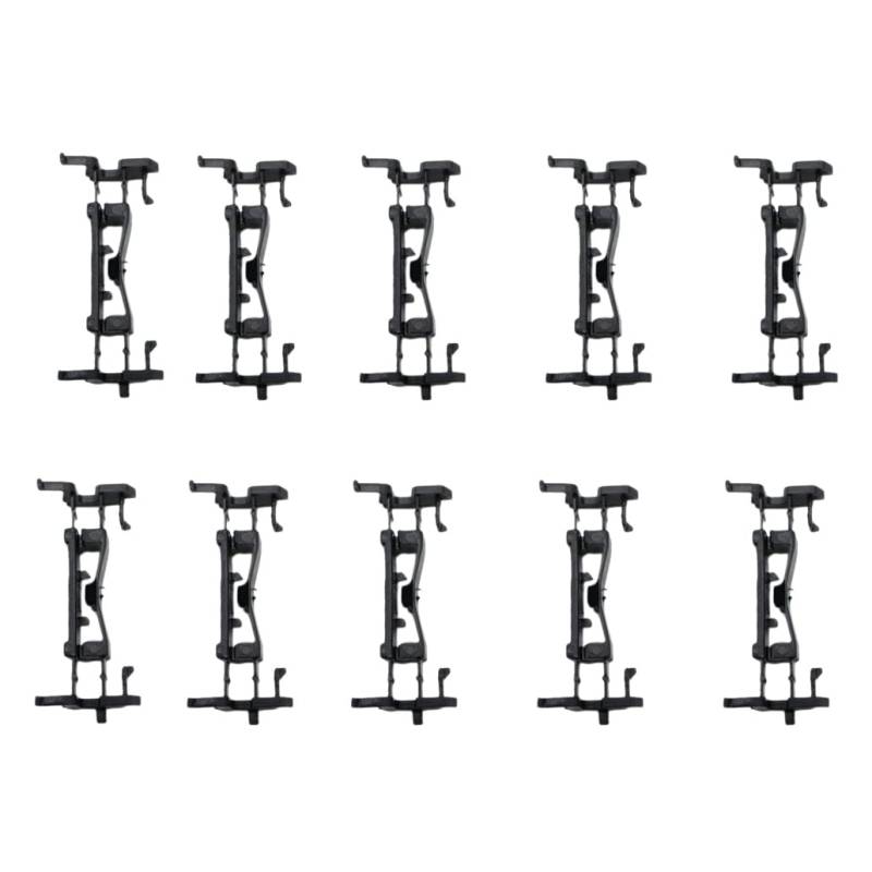 Myingaou 10 Stück für Lancer Evolution Lancer L200 Triton Auto-Dachform-Clips, Schnapp-Dachreling-Clip von Myingaou