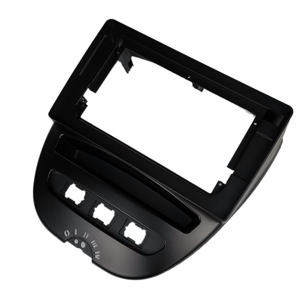 Myingaou 2 Din 10.1 Zoll Autoradio Radioblende Rahmen für 107 Aygo C1 2005-2014 Armaturenbrett Einbau Trim Kit Myingaou 2 Din 10.1 Zoll Autoradio Radioblende Rahmen für 107 Aygo C1 2005-2014 Armaturenbrett Einbau Trim Kit von Myingaou