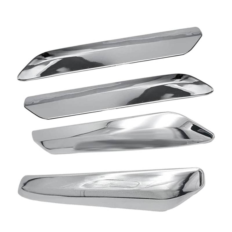 Myingaou 4 Stück/Set Auto Front- und Heckstoßstange Leiste Abdeckung Verkleidung Chrom Dekoration für C5 2009 2010 2011 2012 von Myingaou