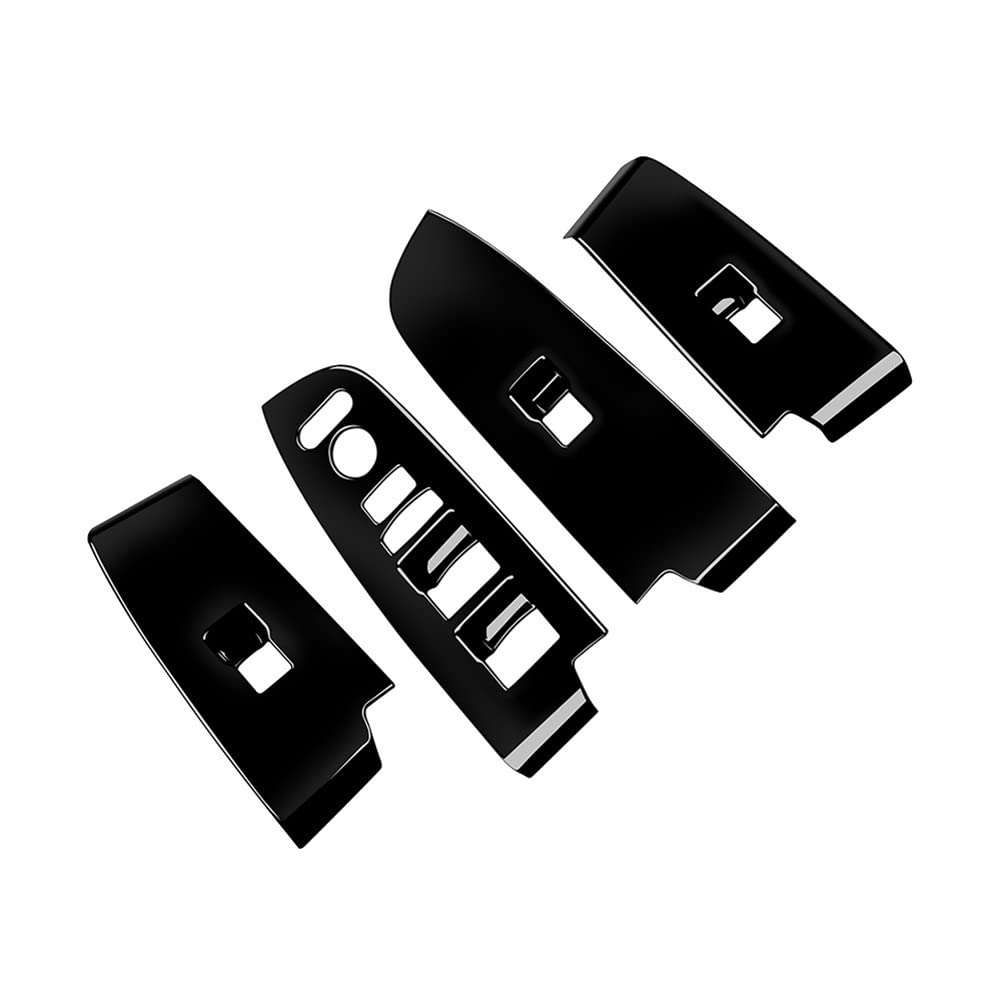 Myingaou Auto Glänzend Schwarz Fenster Glas Lift Button Schalter Abdeckung Verkleidung Tür Armlehne Panel für HRV HR-V Vezel 2021 2022 LHD Myingaou Auto Glänzend Schwarz Fenster Glas Lift Button Schalter Abdeckung Verkleidung Tür Armlehne Panel für HRV HR-V Vezel 2021 2022 LHD von Myingaou