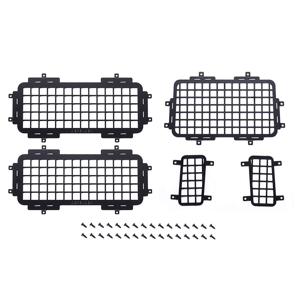 Myingaou Für MN D90 D99S MN99S 1/12 RC Auto Upgrade Teile Rückseite Metall Stereoskopisches Fenster Mesh Schutznetz Zubehör Myingaou Für MN D90 D99S MN99S 1/12 RC Auto Upgrade Teile Rückseite Metall Stereoskopisches Fenster Mesh Schutznetz Zubehör von Myingaou