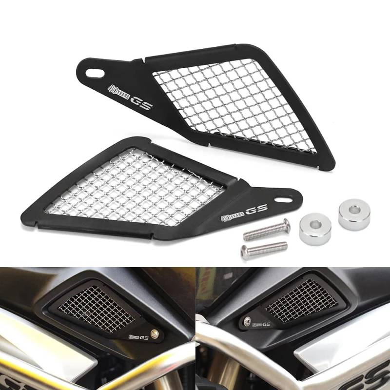 Lufteinlass-Schutzgitter, Schutzabdeckungen, kompatibel mit BMW R1200GS LC 2013–2017 Motorrad Lufteinlass-Schutznetz von N/A Generic