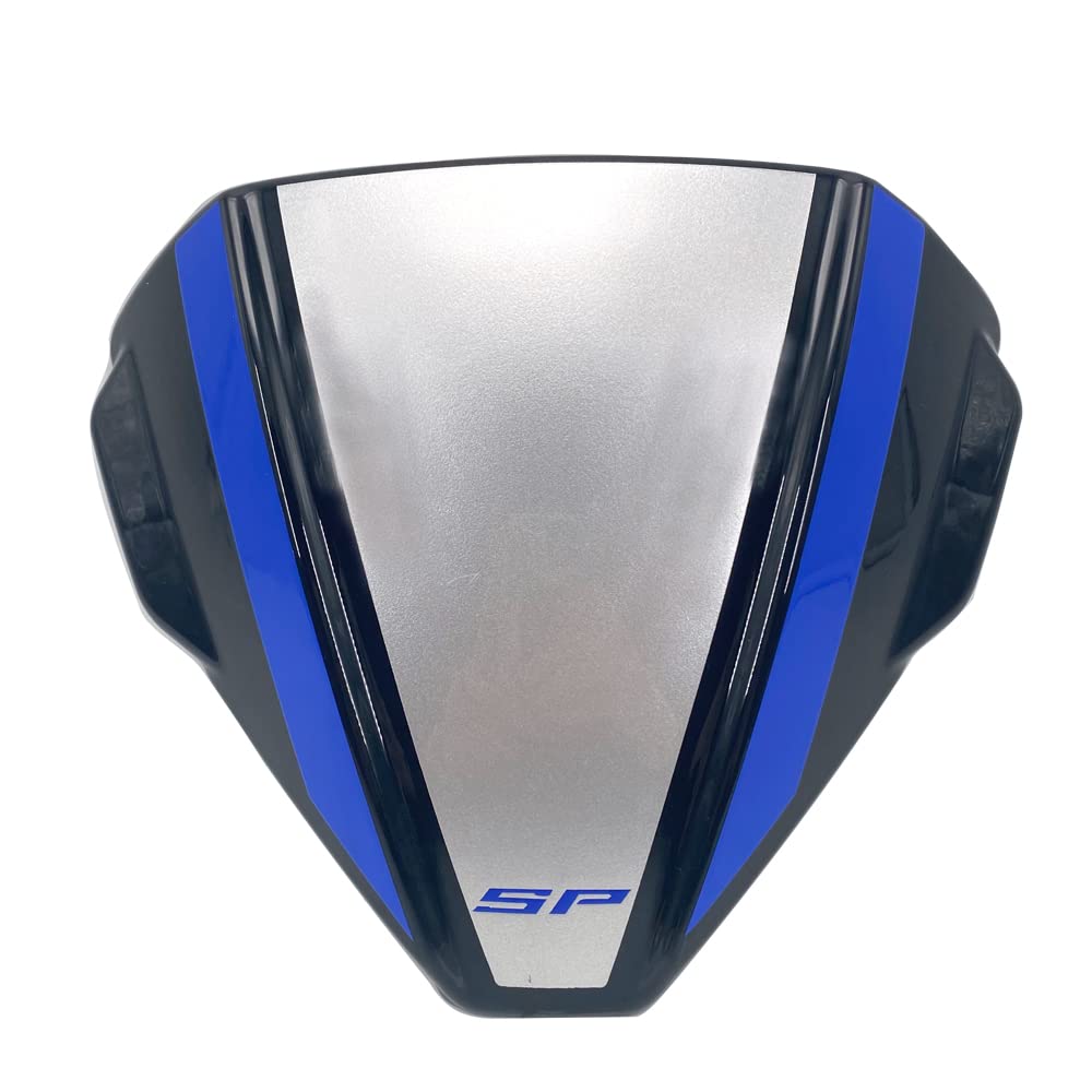 Windschutzscheibe Windschutzscheibe für Yamaha MT-09/SP 2021 2022 Motorrad Frontverkleidung Screen Pare-brise Windabweiser Visier (SP Grau Blau) von N/A Generic