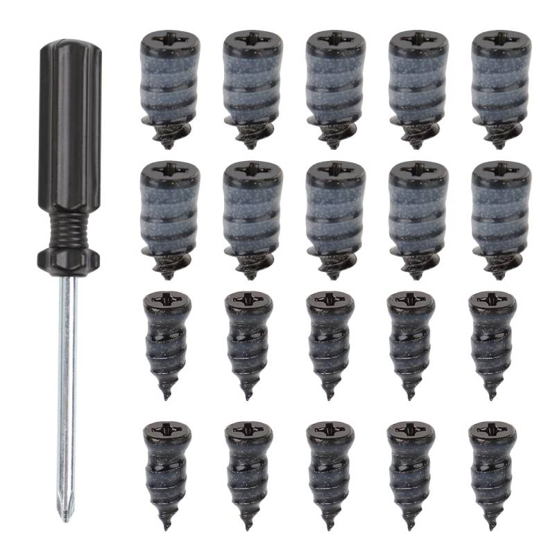 20 Stück Reifenreparatur-Gumminägel Reifenreparatur-Nagel-Reparatur-Nagel-Reparatur-Set für Auto-Reifen, Pannen, Notfall-Reparatur-Set (10 Stück groß und 10 Stück klein) von "N/A"