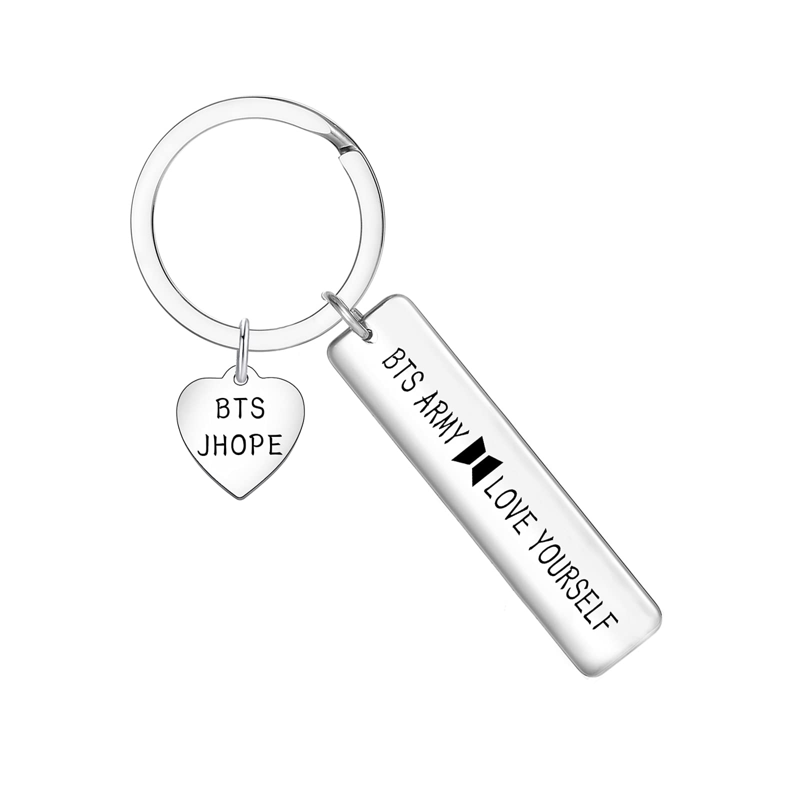 NC Army Gifts Keychain to Love Yourself Keychain Star Lover Fans Jewelry Gift for Star Fans Girl, Jhope S, JHOPE S von NC
