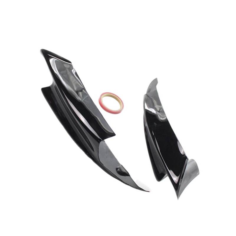 NC Splitter Stoßstange Spoilerlippe Ersatz für E90 E92 E92 M3 Zubehör, Schwarz glänzend von NC