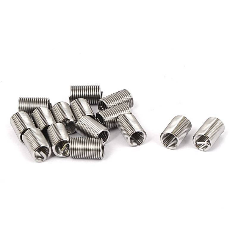 M5 x 0,8 x 3D Helicoil Typ Free Running Wire Thread Repair Einsatz 15 Stück von N/D