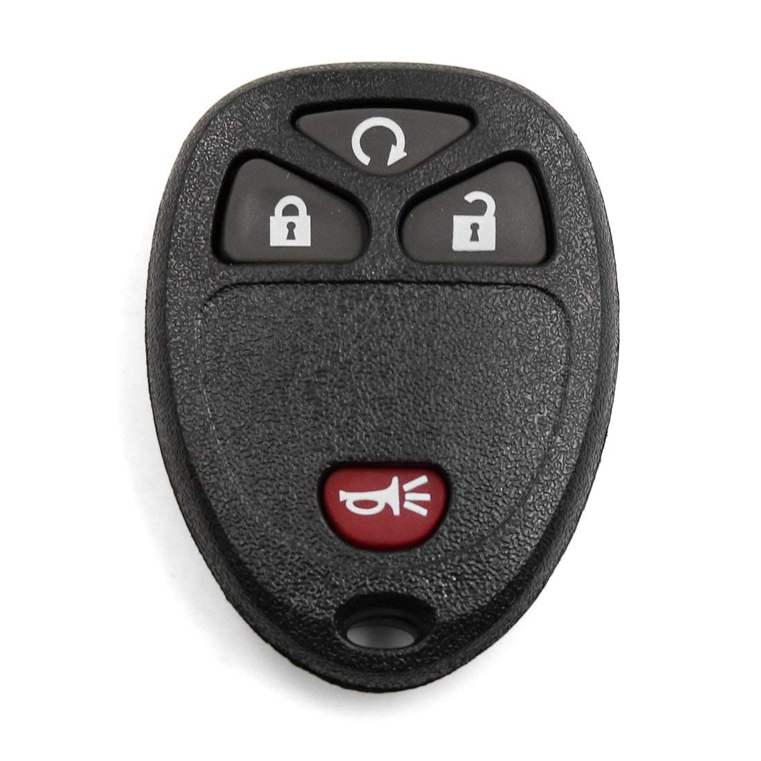 Schlüsselanhänger mit 4 Tasten für Fernbedienung KOBGT04A für 2006-2011 Chevrolet HHR. von N/D