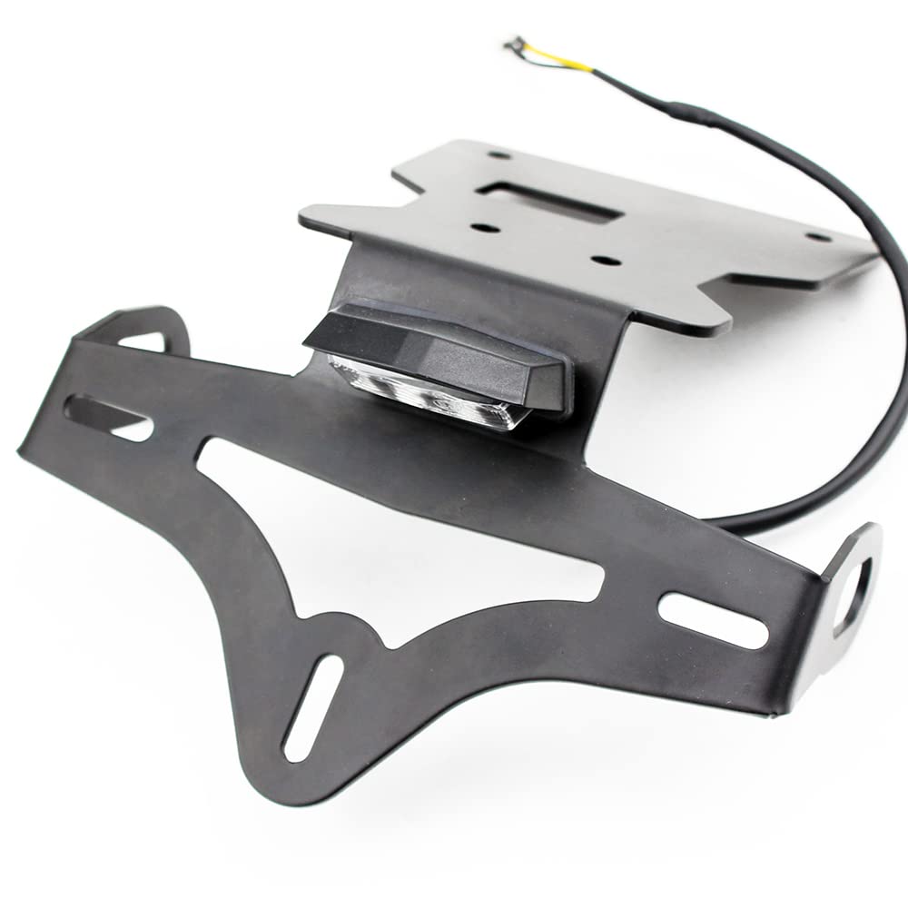 Tail Tidy For HONDA MSX 125 Grom 2021 2022 Motorrad Registration Licence Plate Holder Fender Eliminator Bracket Mount Nummernschild Light, Schwarz Tail Tidy For HONDA MSX 125 Grom 2021 2022 Motorrad Registration Licence Plate Holder Fender Eliminator Bracket Mount Nummernschild Light, Schwarz von N\D