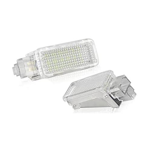 2x Auto Weiß LED Tür/Kofferraum/Fußraum/Handschuhfach Licht Lampe für Au-di A1 A2 A3 A4 A5 A6 A7 A8 Q3 Q5 Q7 TT für V-W für S-koda von DHCN