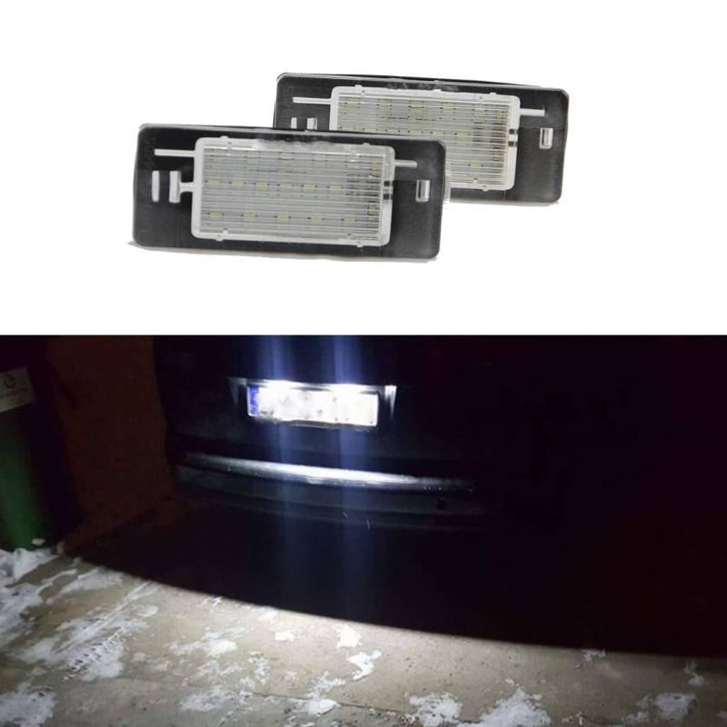 2x Canbus Led Kennzeichenbeleuchtung für Opel Vectra C E-state 2002-2008 Heckleuchte von DHCN