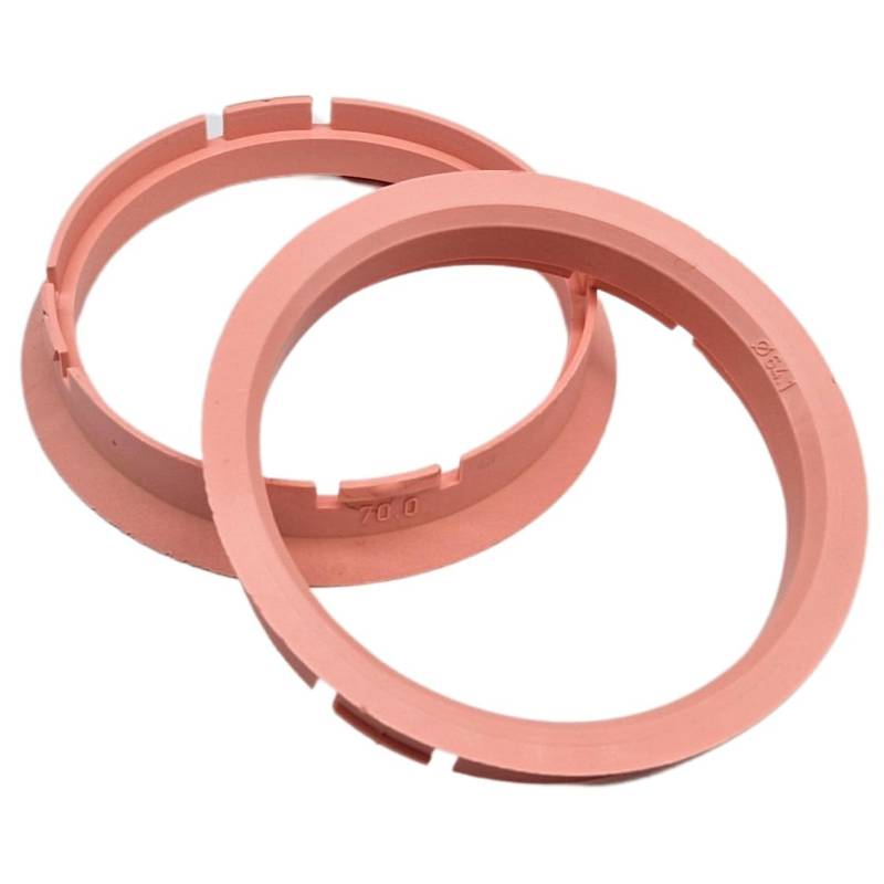 NAAA 1x Zentrierring 70,0-64,1 I 70,0 auf 64,1 Rosa Zentrierringe von NAAA