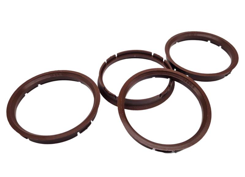 NAAA 4X Zentrierringe 73,0 auf 66,6 I 73,0-66,6 Braun Zentrierring von NAAA