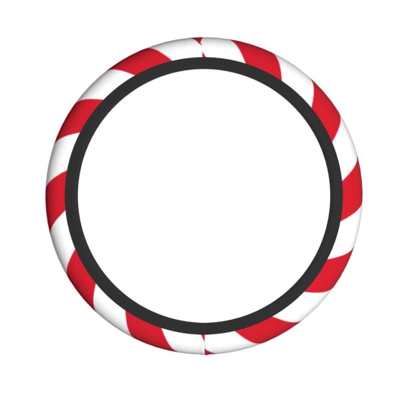 Flagge von Monaco Lenkradbezug, Auto-Lenkradschutz, rutschfester Griff für Männer und Frauen, 37,8 - 48,1 cm von NABEAR