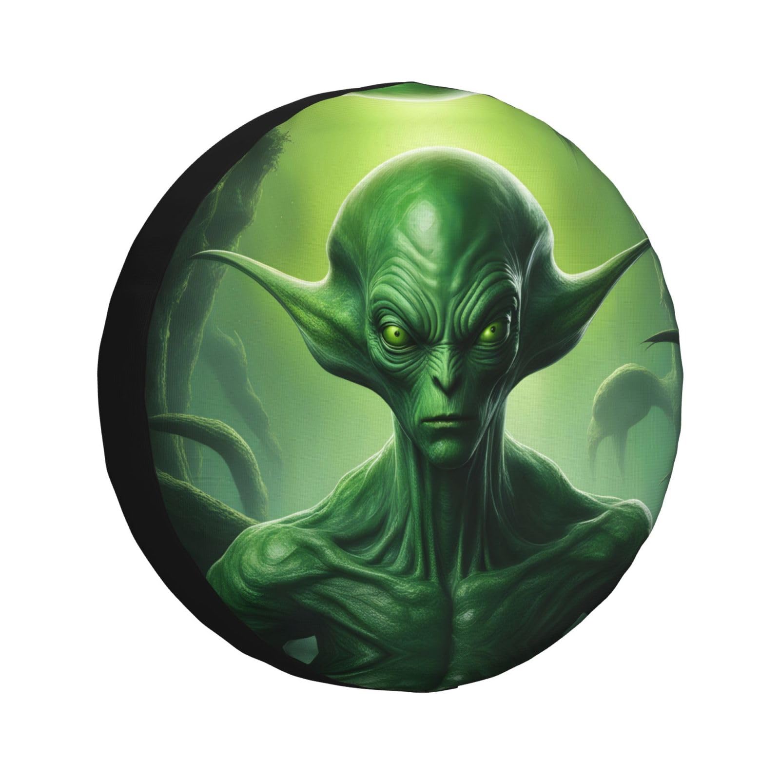 Grüne Alien-Reifenabdeckung, Allwetterschutz für Anhänger, SUV, LKW und mehr, 35,6 cm, 40,6 cm, 43,2 cm, 43,2 cm Grüne Alien-Reifenabdeckung, Allwetterschutz für Anhänger, SUV, LKW und mehr, 35,6 cm, 40,6 cm, 43,2 cm, 43,2 cm von NABEAR