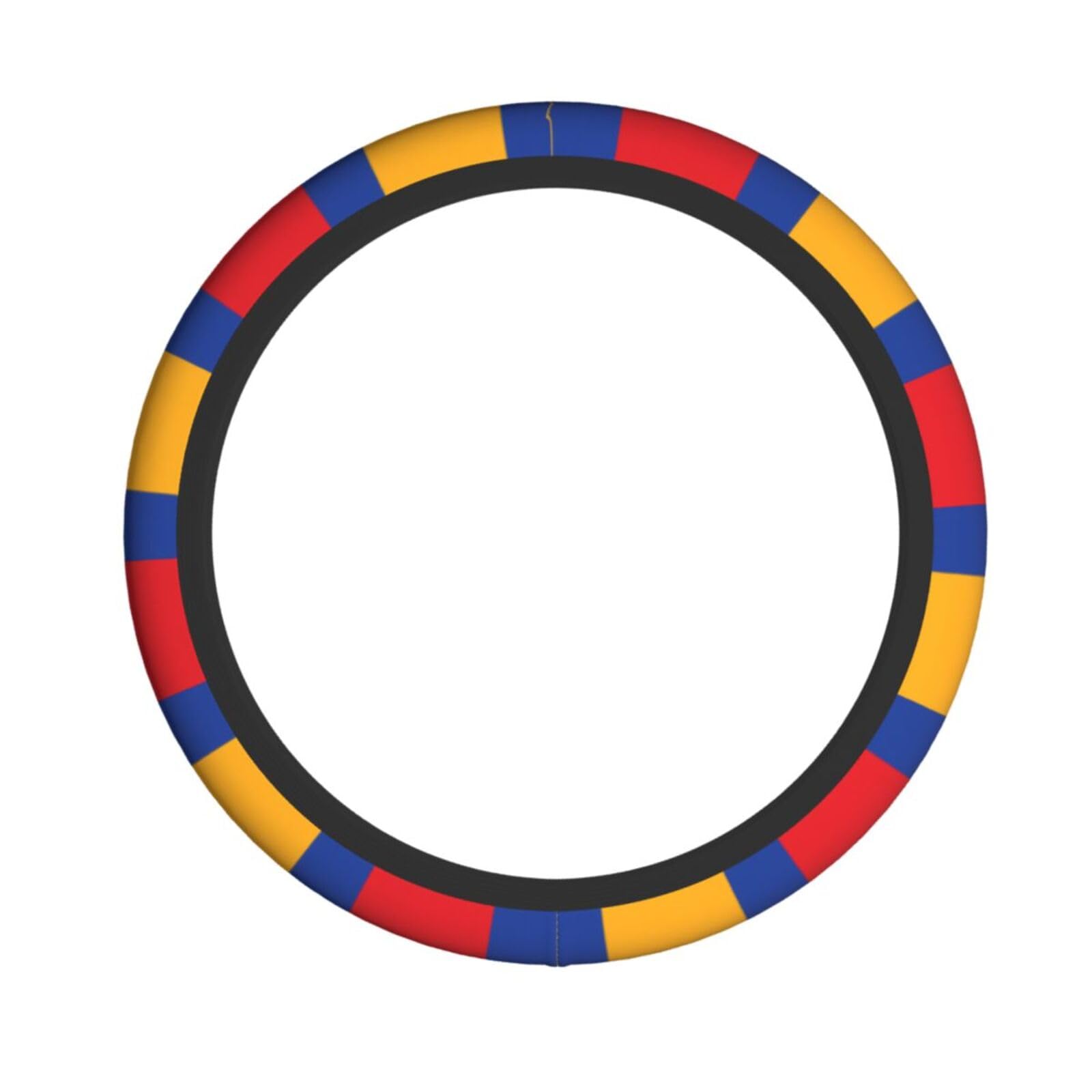 Lenkradbezug mit Flagge von Armenien, Auto-Lenkradschutz, rutschfester Griff für Männer und Frauen, 37,8 - 48,1 cm Lenkradbezug mit Flagge von Armenien, Auto-Lenkradschutz, rutschfester Griff für Männer und Frauen, 37,8 - 48,1 cm von NABEAR
